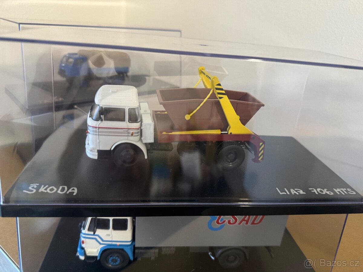 Modely nákladních vozů 1:43 deagostini top stav v boxu - 13