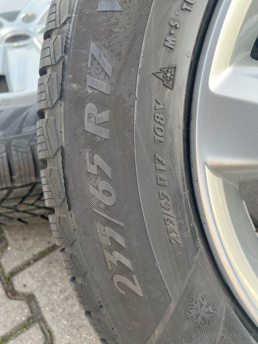 VW Touareg, kola 17" NOVÉ zimní pneu - 13