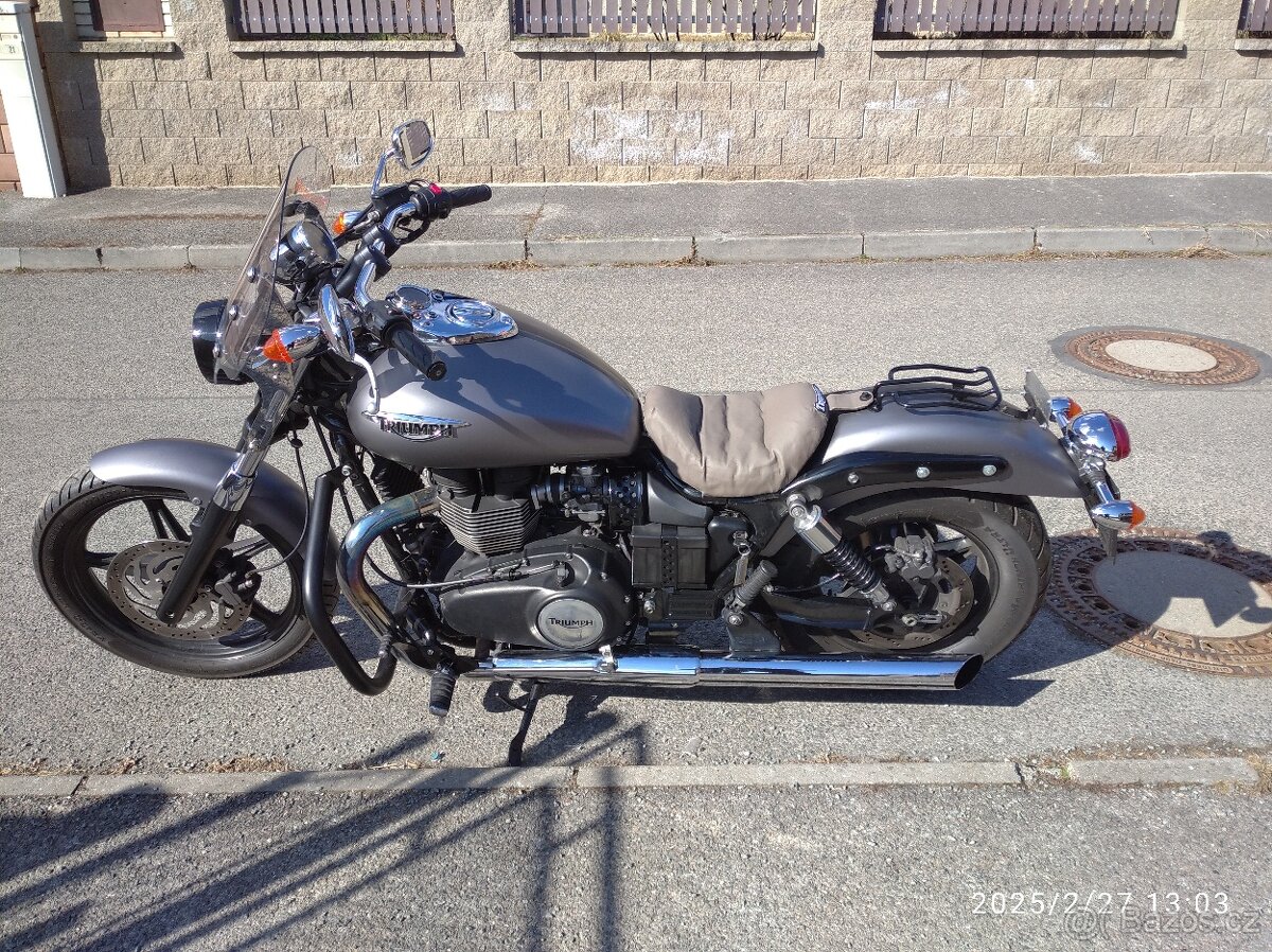 Sedlo na Triumph Speedmaster "Bobber" - 13