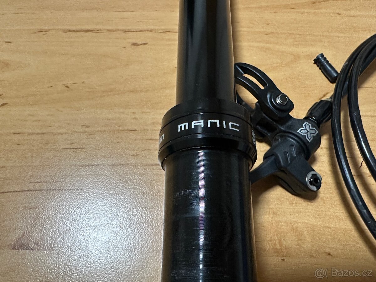 X-Fusion Manic 30,9 mm délka 125 mm, teleskopická sedlovka - 13