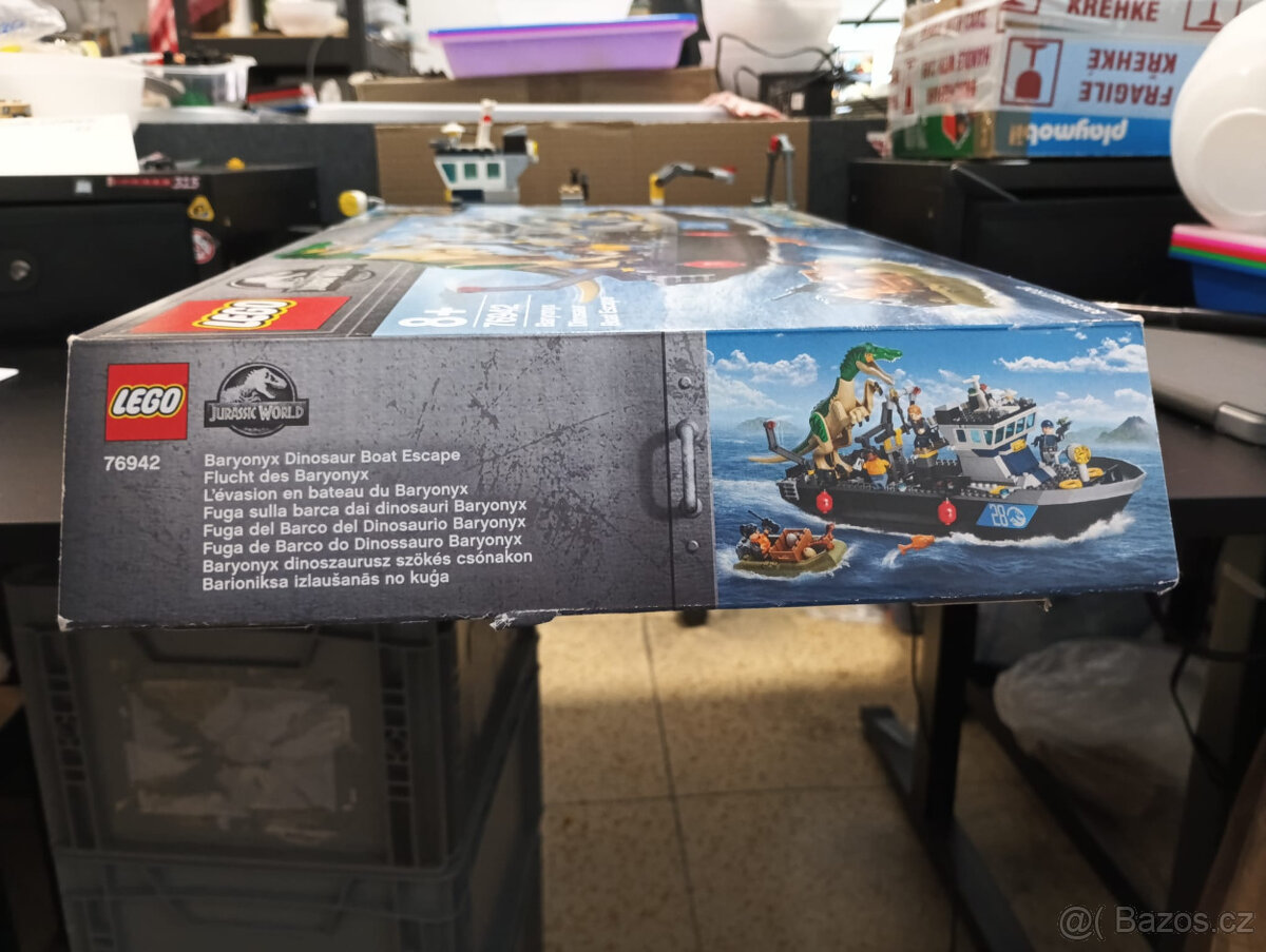 LEGO Jurassic World 76942 Baryonyx Dinosaur Boat Escape +n+b - 13