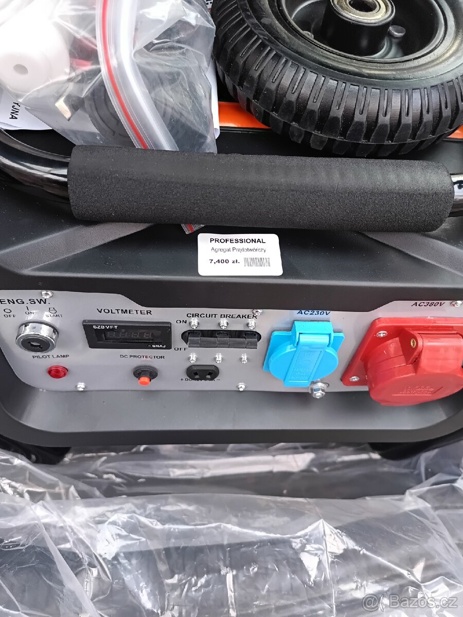 Elektrocentrála 380/220V 7,5 kW AVR generátor - 13