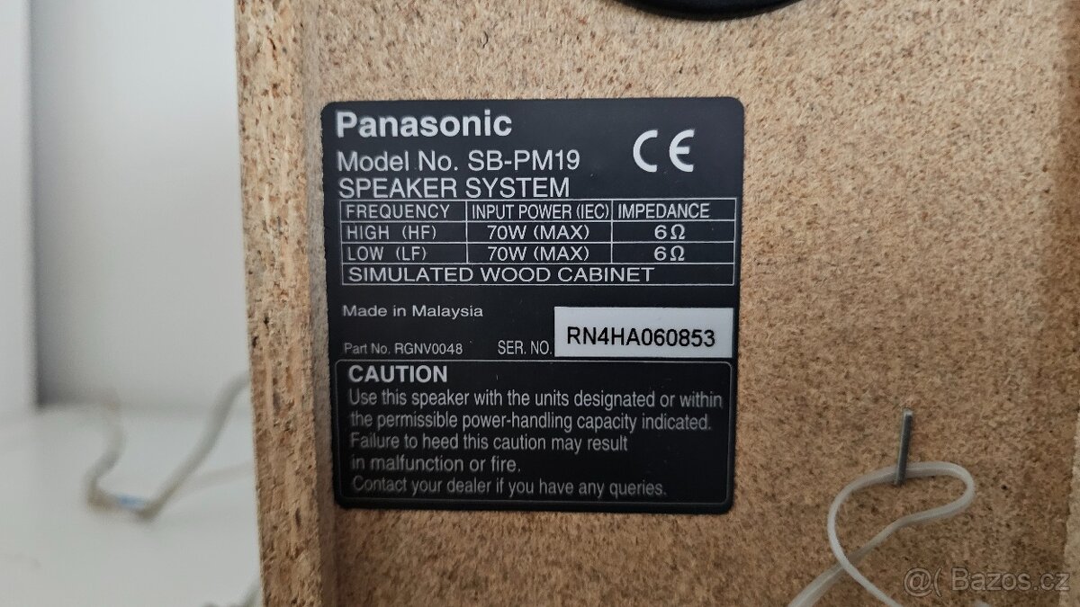 Hifi věž Panasonic SA-PM19 - 13
