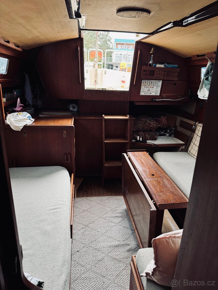 Dánská kajutová plachetnice Bandholm 27 s vlekem - 13