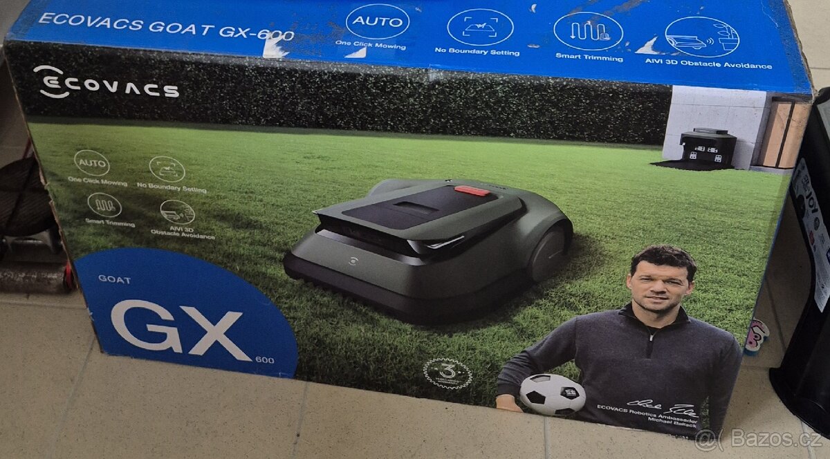 Prodám robotickou sekačku Ecovacs GX-600 - 13