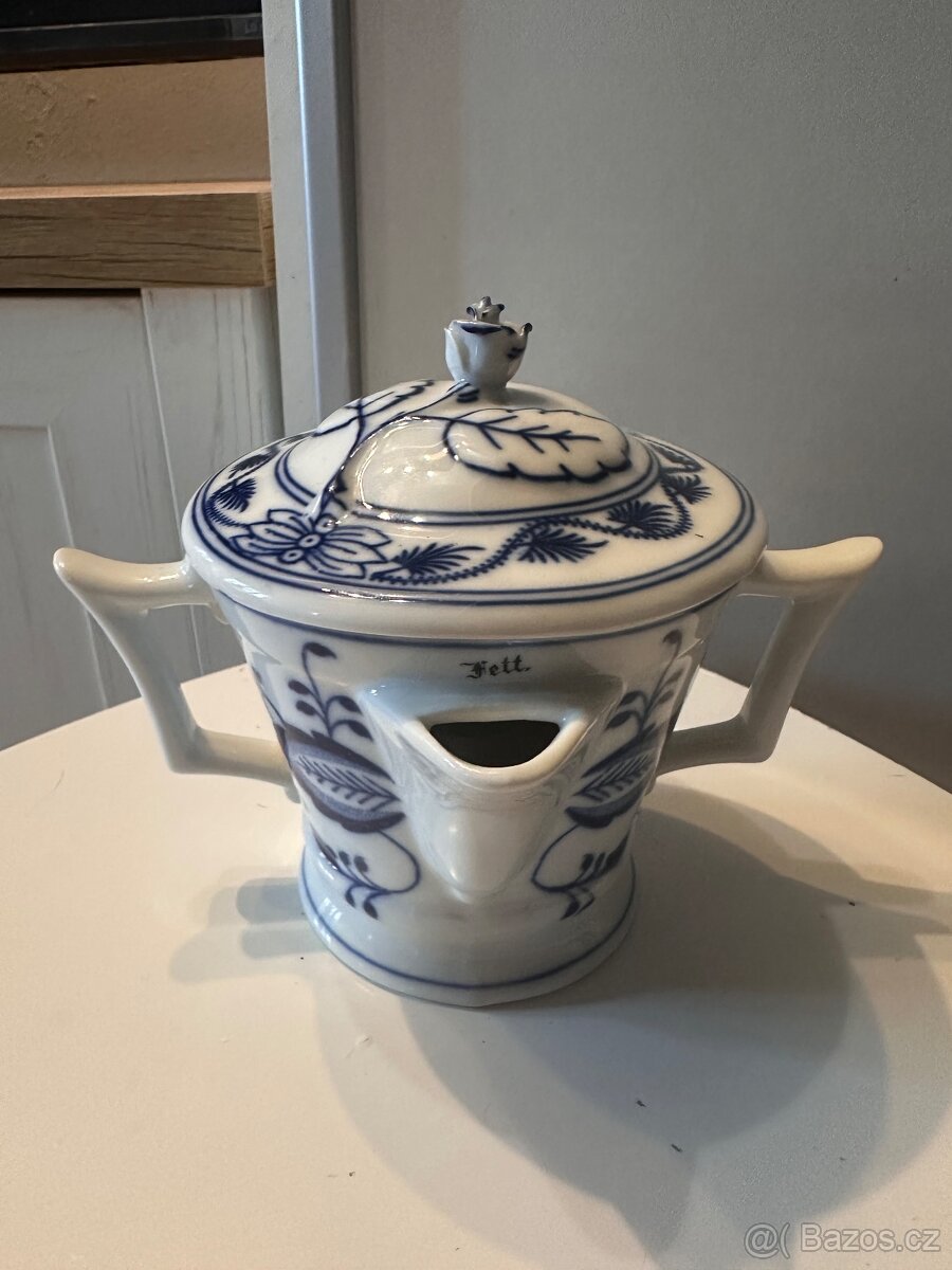 Porcelán cibulák Dubí set nádobí - 13