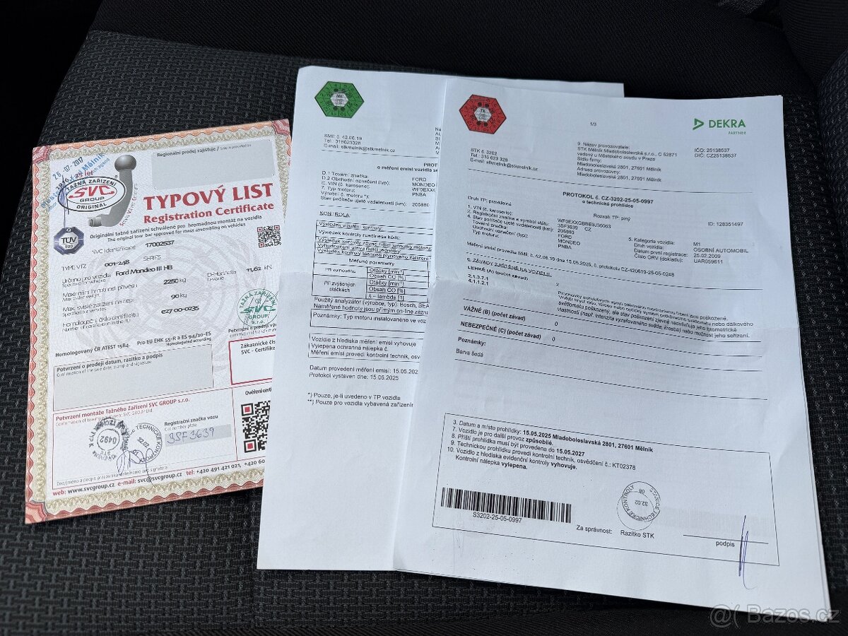 FORD MONDEO 1.6 Ti-VCT //2009 DIGIKLIMA TAŽNÉ SERVISKA - 13