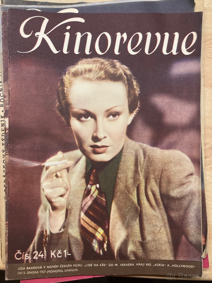 126 původních výtisků Kinorevue 1936 –1941 - 13