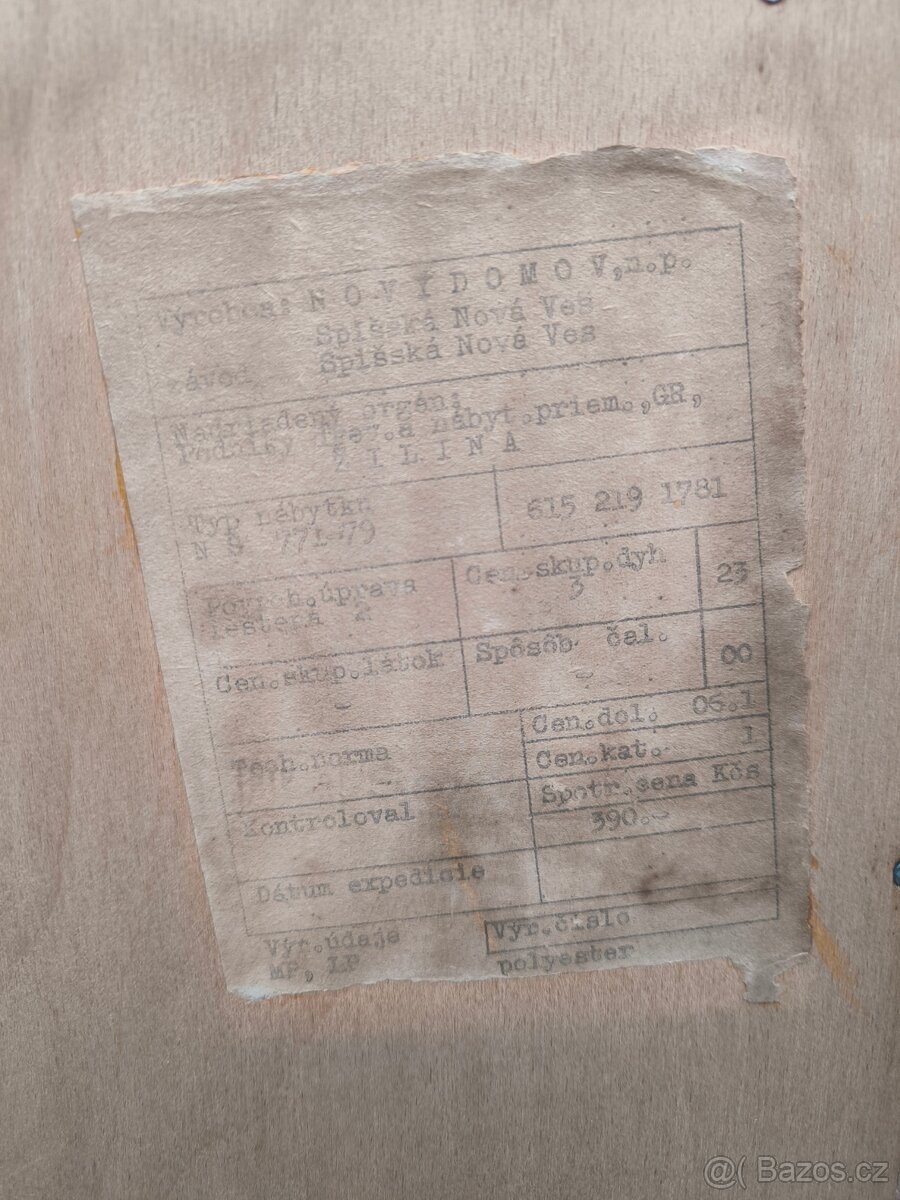 Retro noční stolky František Mezulánik - 70. léta - 13