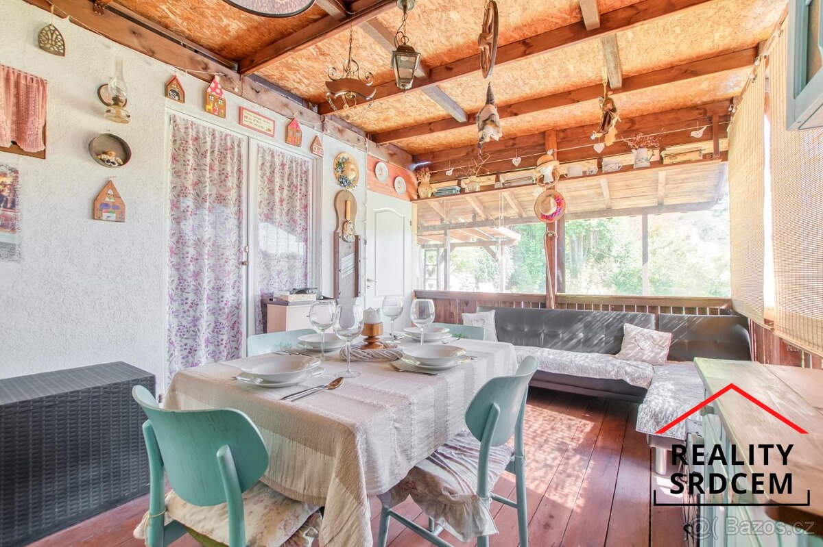 Prodej chaty 15 m2 se zahradou 382 m2, Albrechtice - Paseky - 13