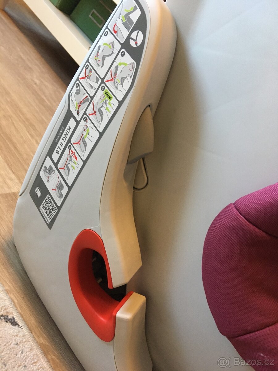 Autosedačka Römer King II LS BR Wine Rose - 13