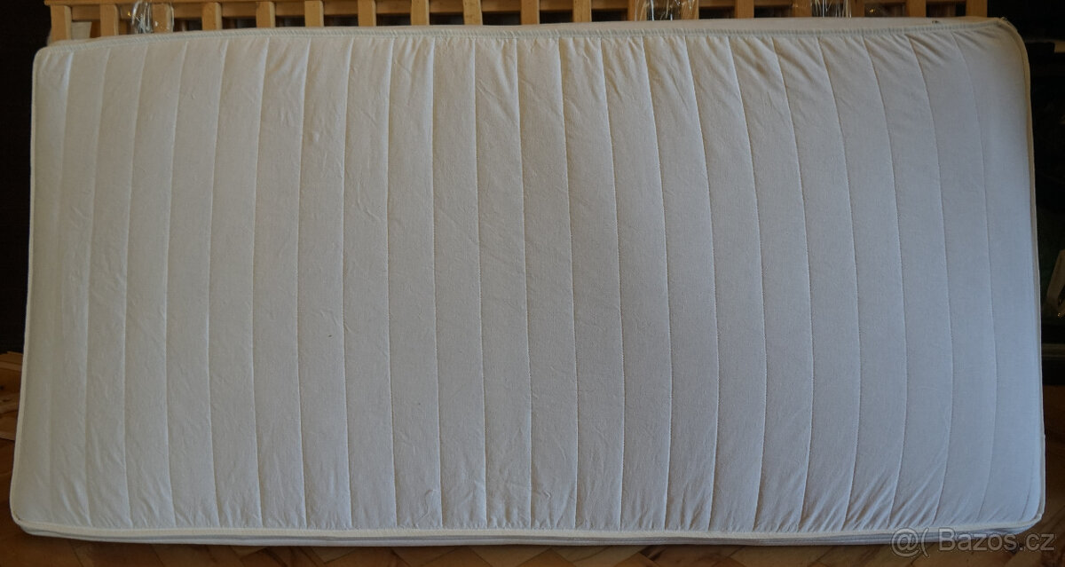 Dětská dřevěná postýlka, 120 x 60 cm - 13