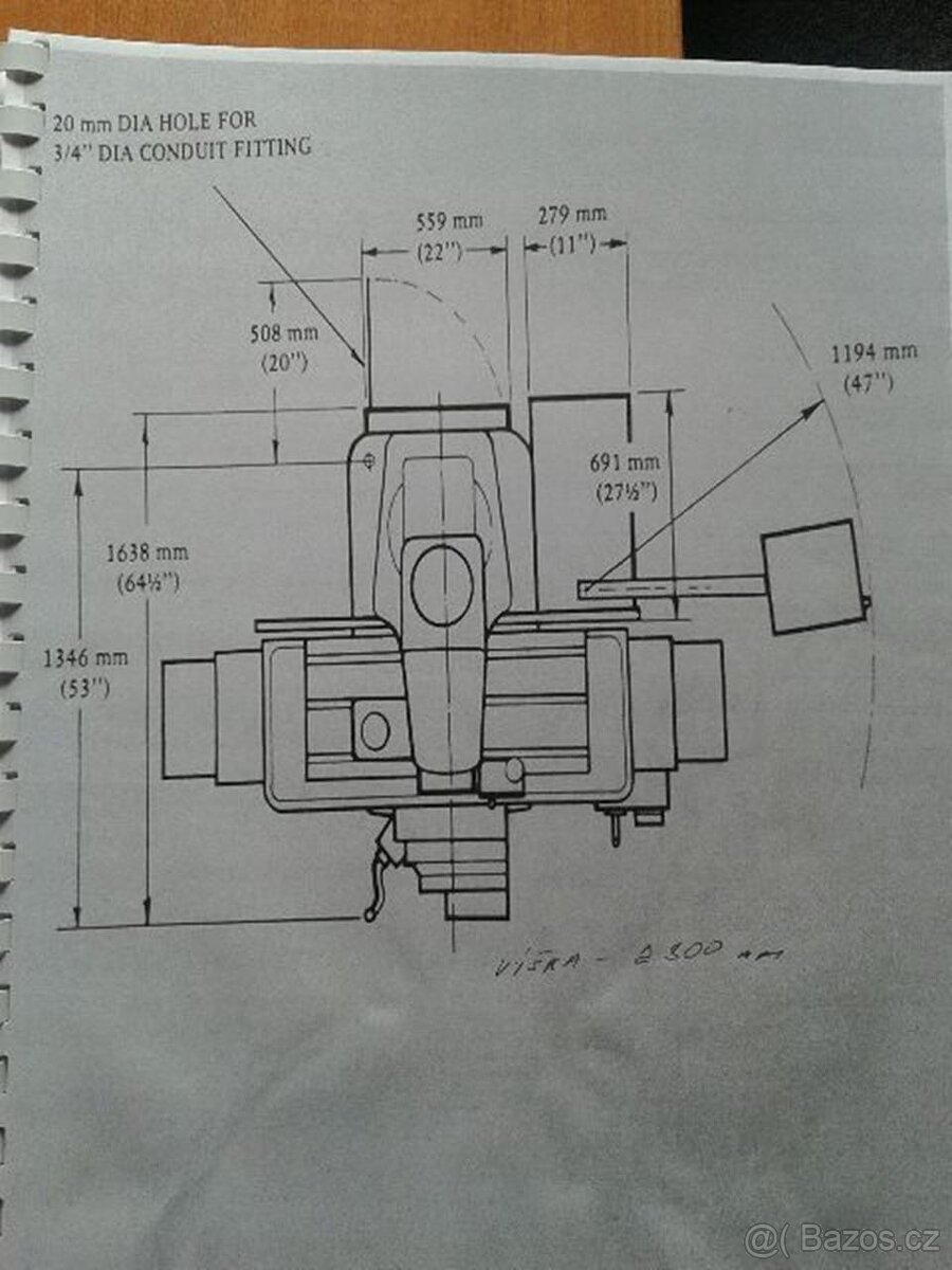 CNC vert. frézka BRIDGEPORT Series II Interact 2 (4035) - 13