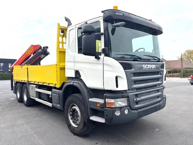 6x4 Eur5 Scania valník + HR - 13
