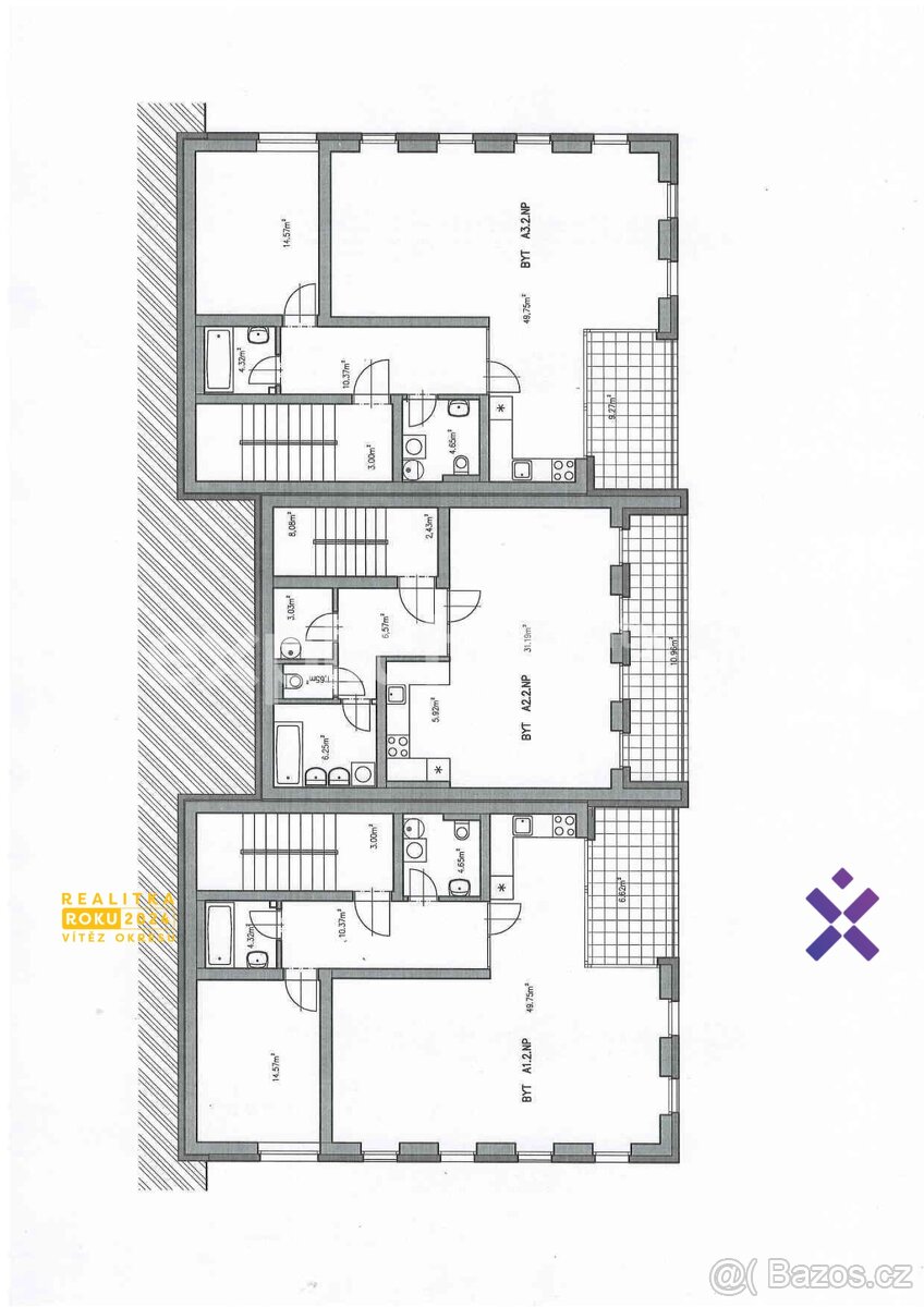Prodej bytu 2+kk, 93 m² s terasou - Březnice u Zlína - 13