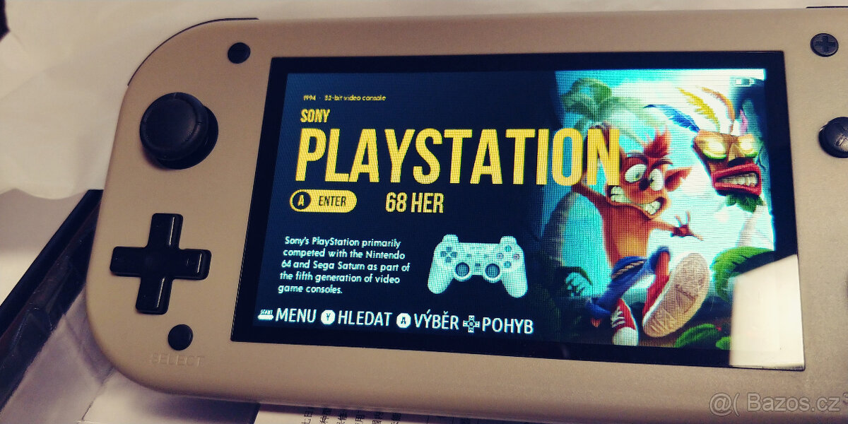 🎮 Retro handheld konzole MI7 – 19 663 her • CZ menu - 13