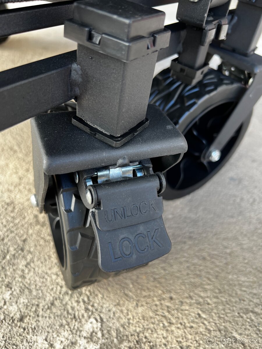 Kvalitni , kempingový - skládací, plážový ,kovový vozík - 13