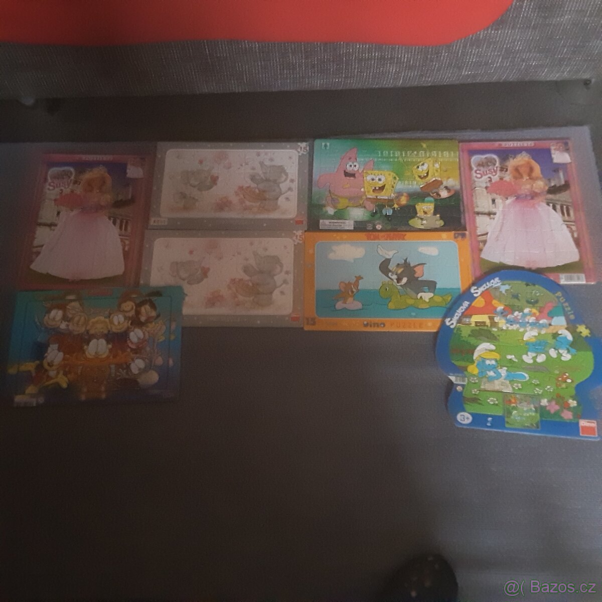 Plyšáci, panenky knížky puzzlhry oblečení, dětské nadobi, - 13