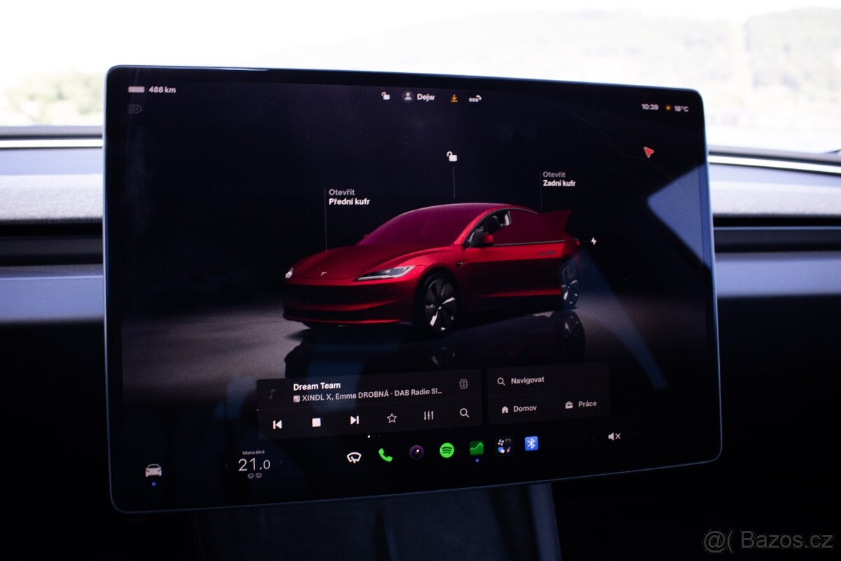 Tesla Model 3 Highland Long Range 93%SOH, Ultra red, DPH - 13