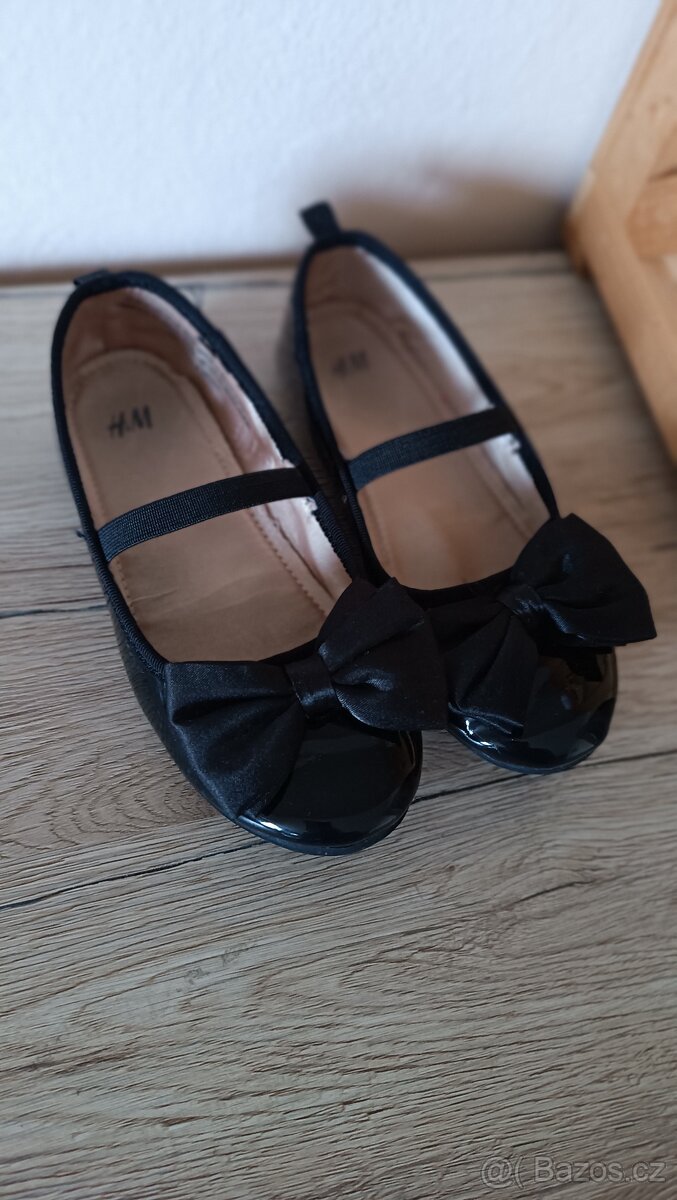 Dívčí boty balerínky a zimní vel. 25, 29, 30 - 13