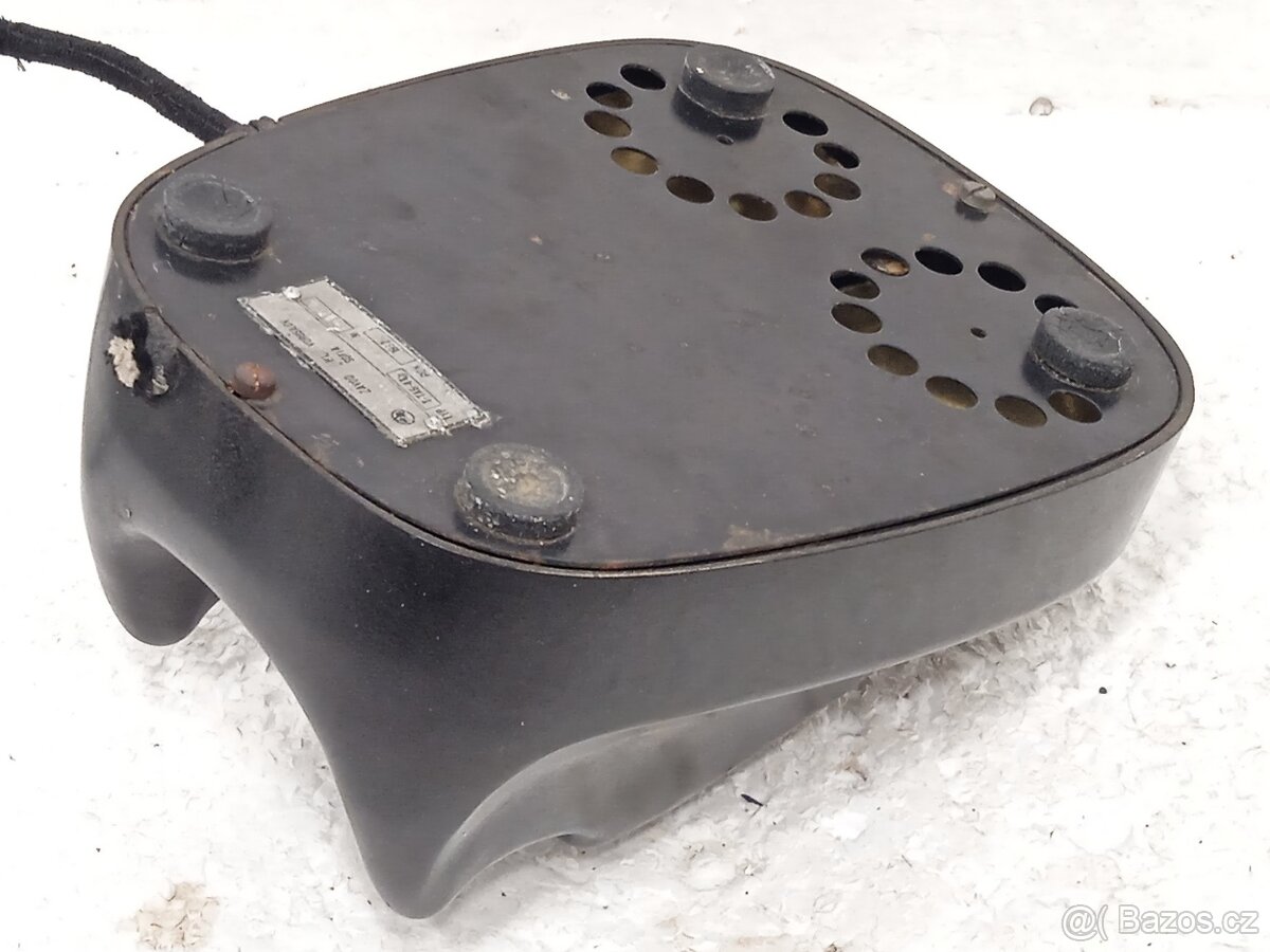 Retro bakelitový telefon KL Vorošilov 1962 - 13