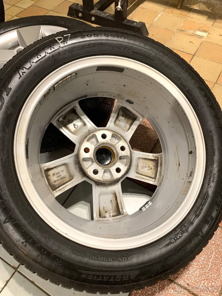 Alu kola Škoda R16 5X112 ZIMNÍ PNEU 205/55 R16 ILLIAS - 13