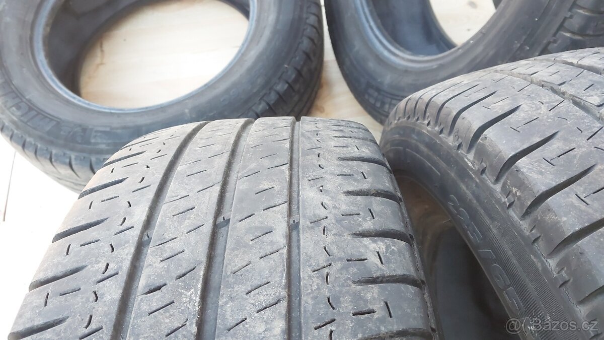 Sada 4x Pneu Michelin 225/65R16C Renault Master - 13