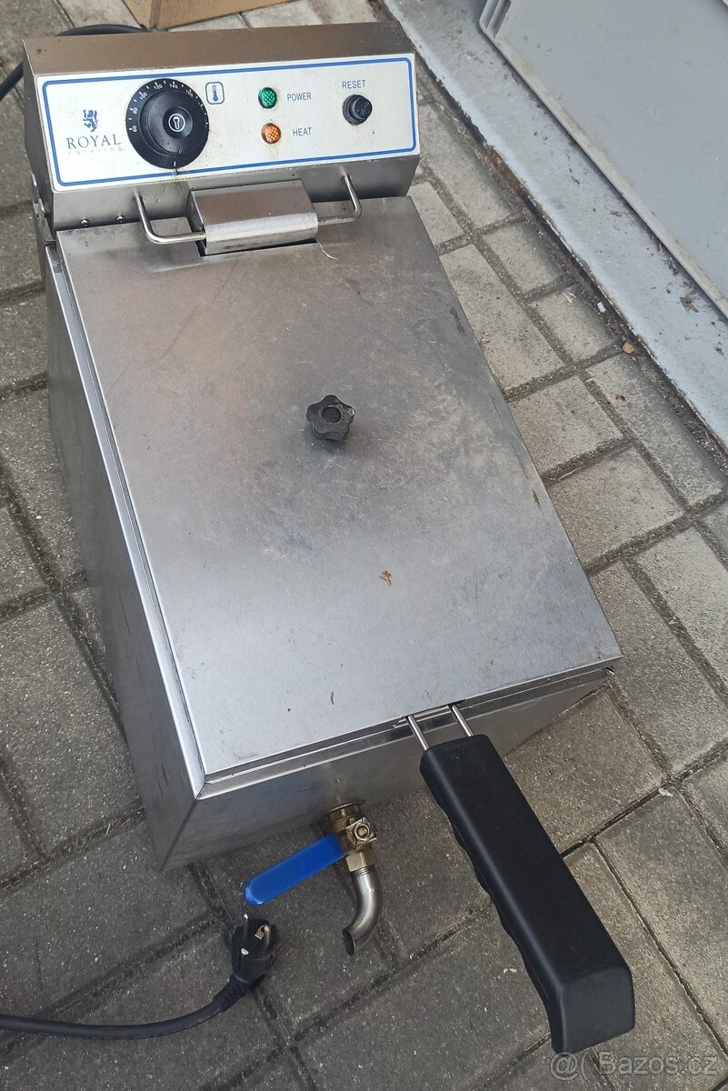 Elektrická Gastro friteza 17 l - 13