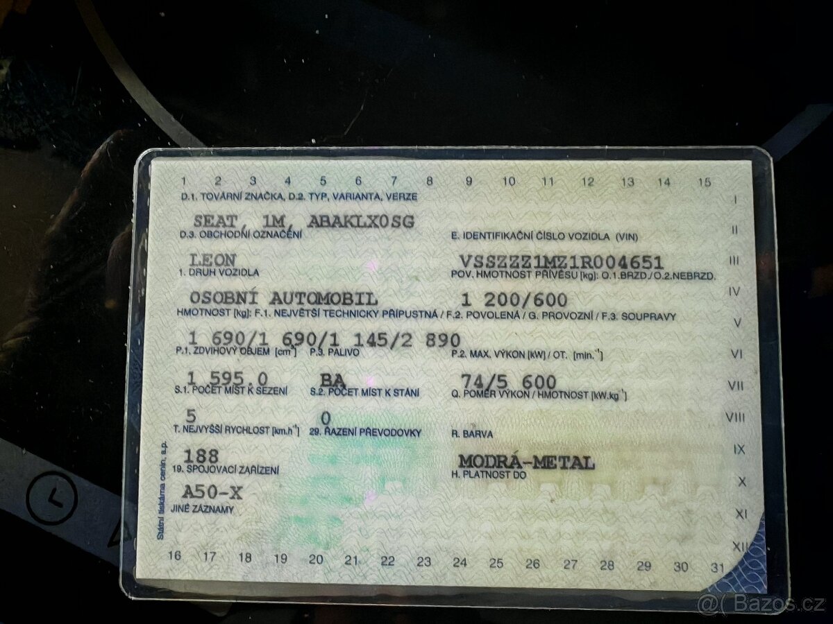 Seat Leon 1.6 74kw - 13