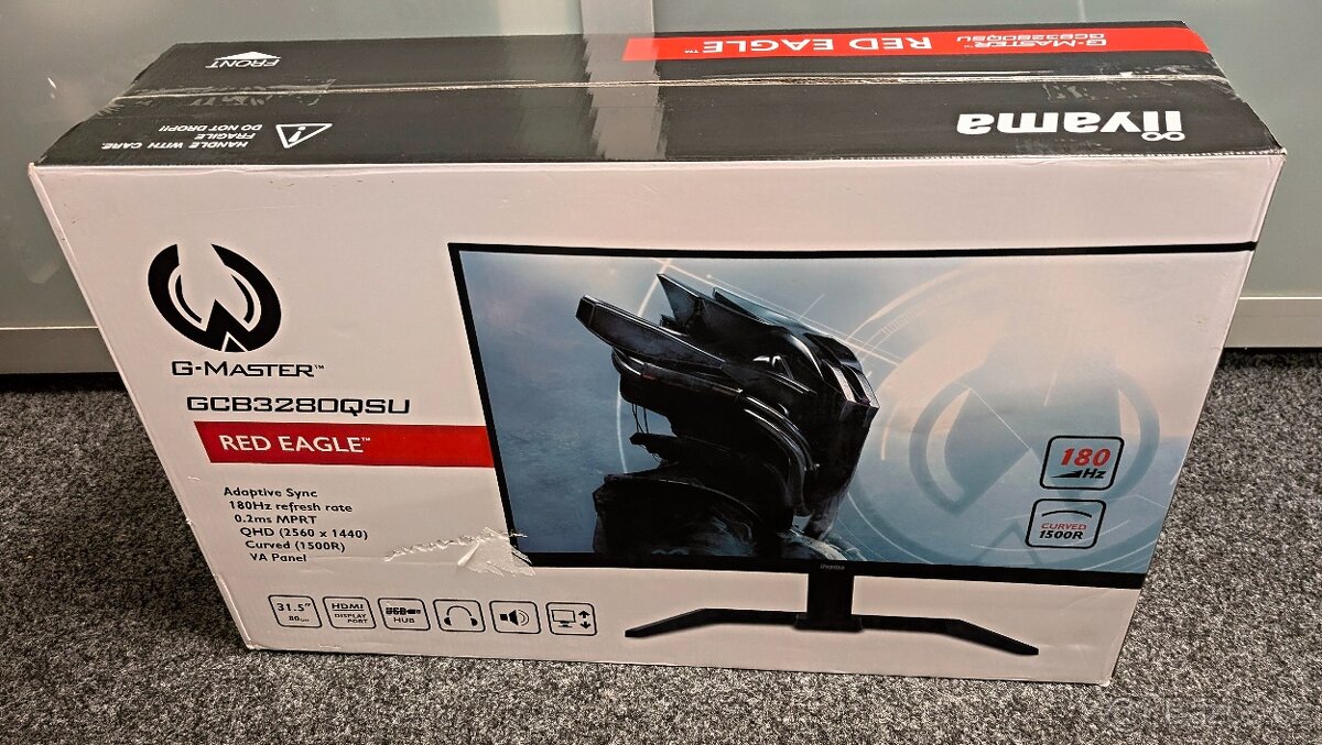 Herní 32ˇiiyama G-MASTER GCB3280QSU-B2,záruka 3 roky - 13