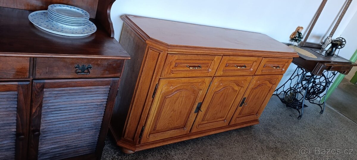 Rustikální komoda, masív, Nábytek s příběhem - 13