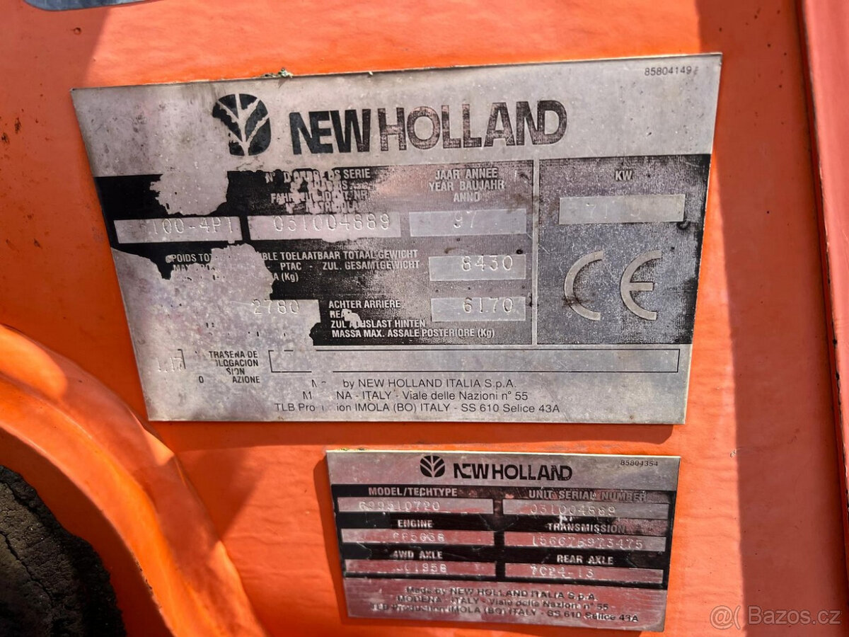 Rypadlo nakladač NEW HOLLAND BF 100 - 13