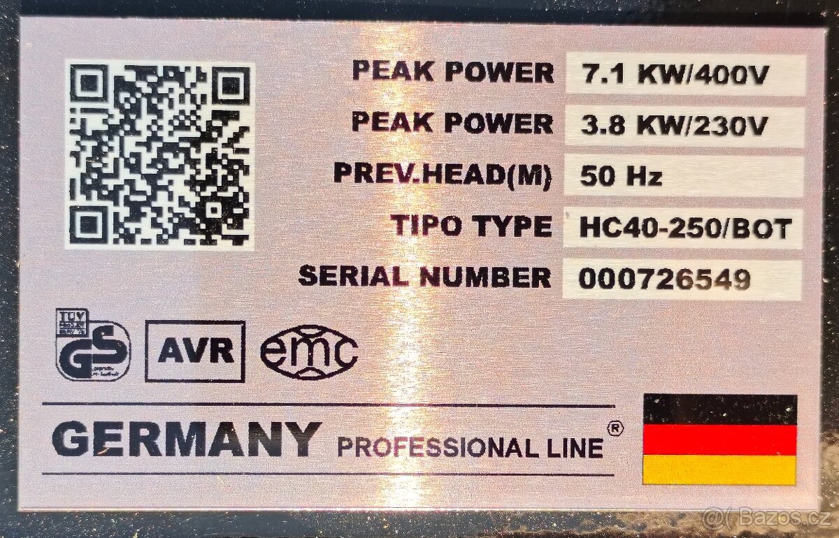 Benzínový generátor D1560LH3 – nový, nepoužitý - 13