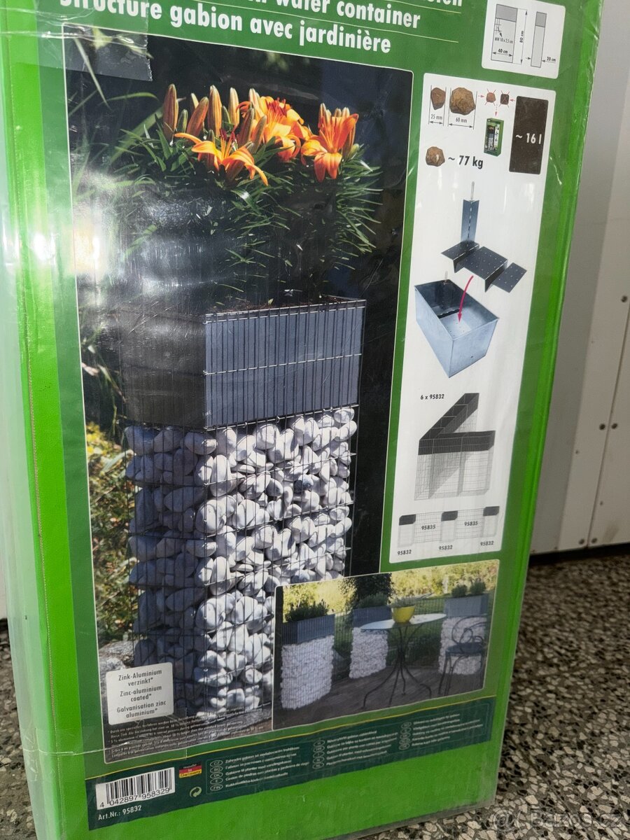 Gabionové květináče - 13