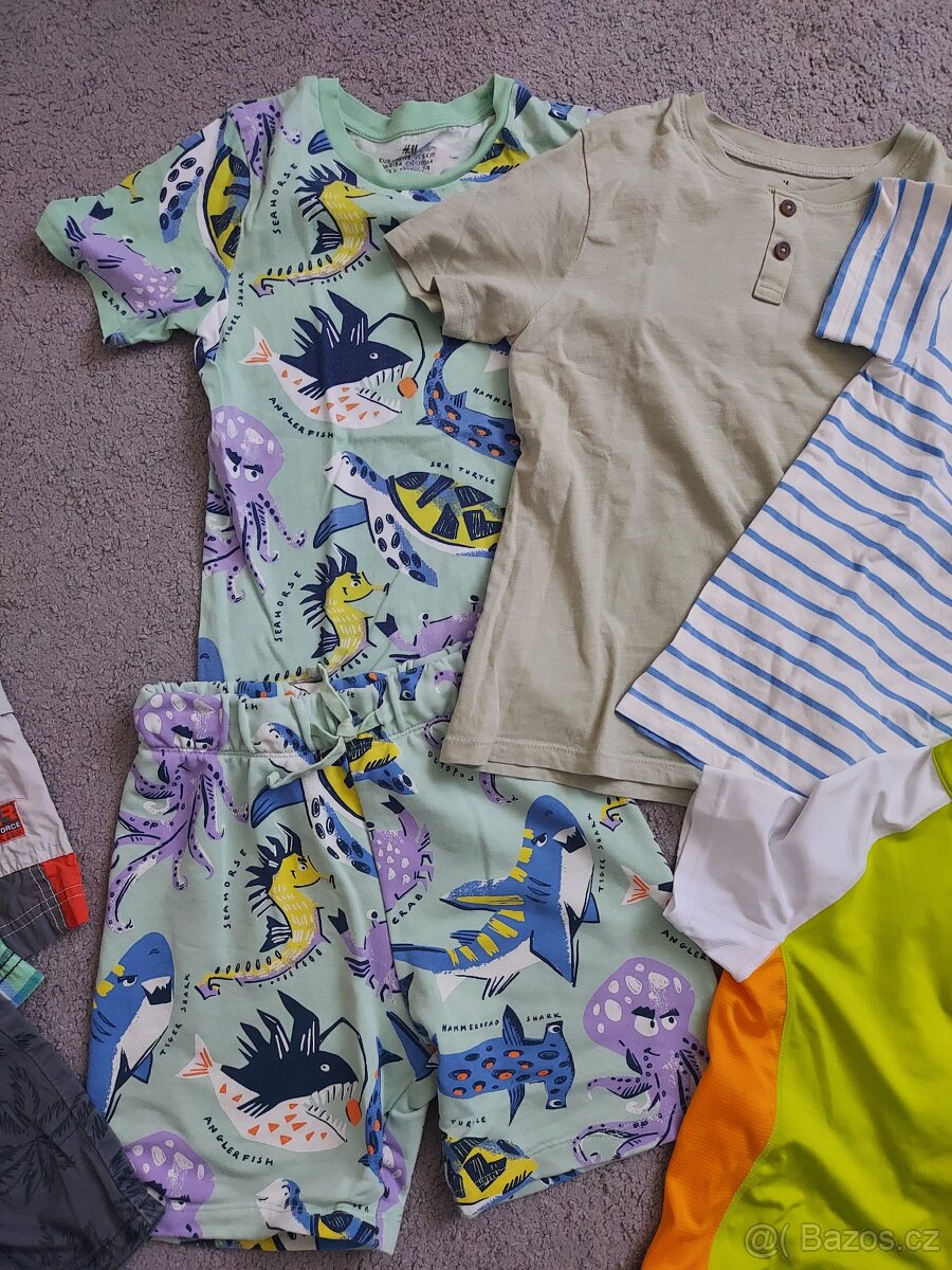 Set letního chlapeckého oblečení 122/128 - 13