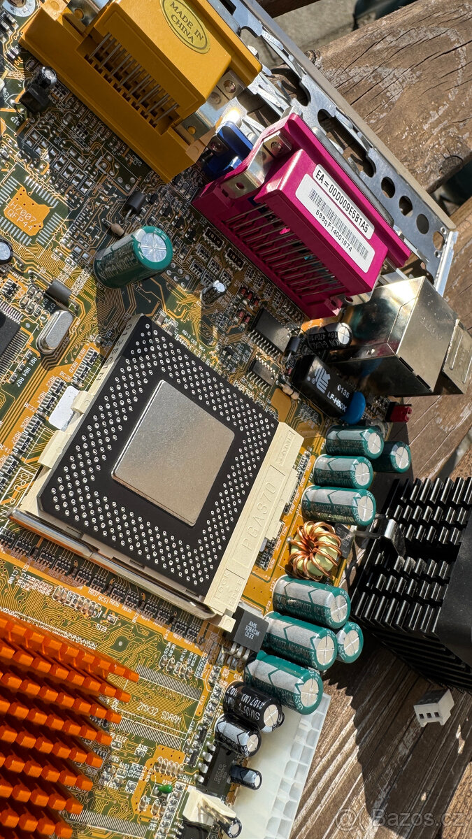 RETRO deska PCChips/Hsin Tech M754LR+ + Celeron 333, 64MB - 13