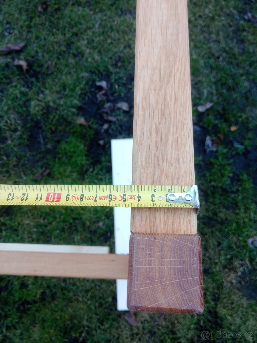 Manželská dubová postel - 13