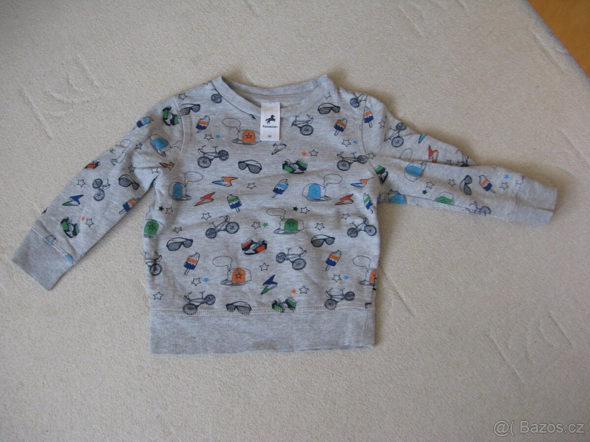 Mikiny na zip, ke krku, přes hlavu TOP STAV 86_92 - 13