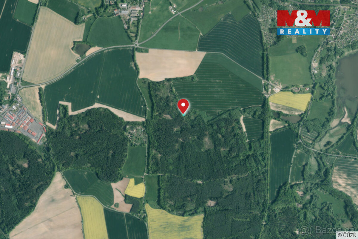 Prodej lesa, 1.757 m², Podhrad, Cheb - 13