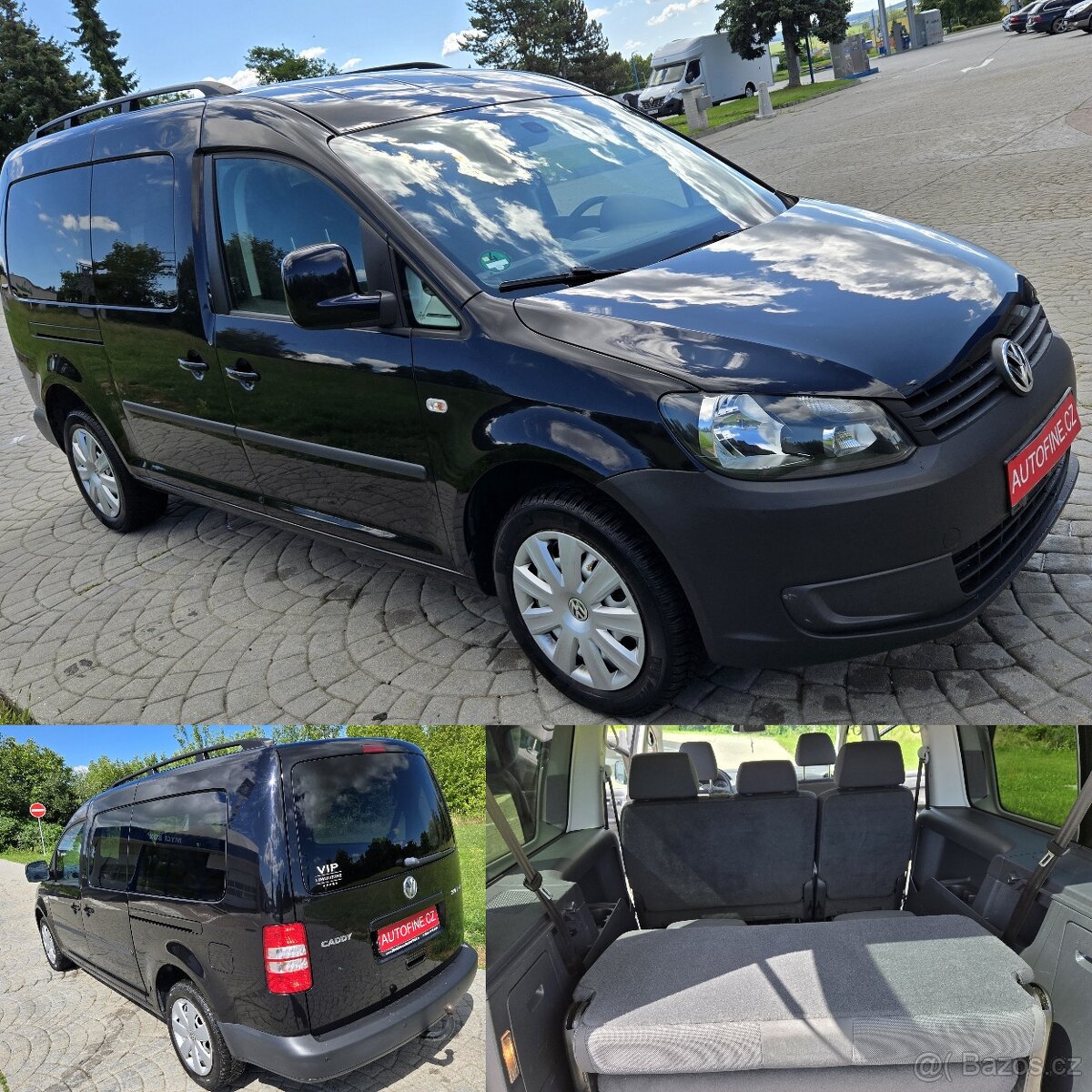 VW CADDY 2,0 TDi LONG 103kW 7 MÍST, 1.MAJ 140.tkm VÝHŘEVY - 13