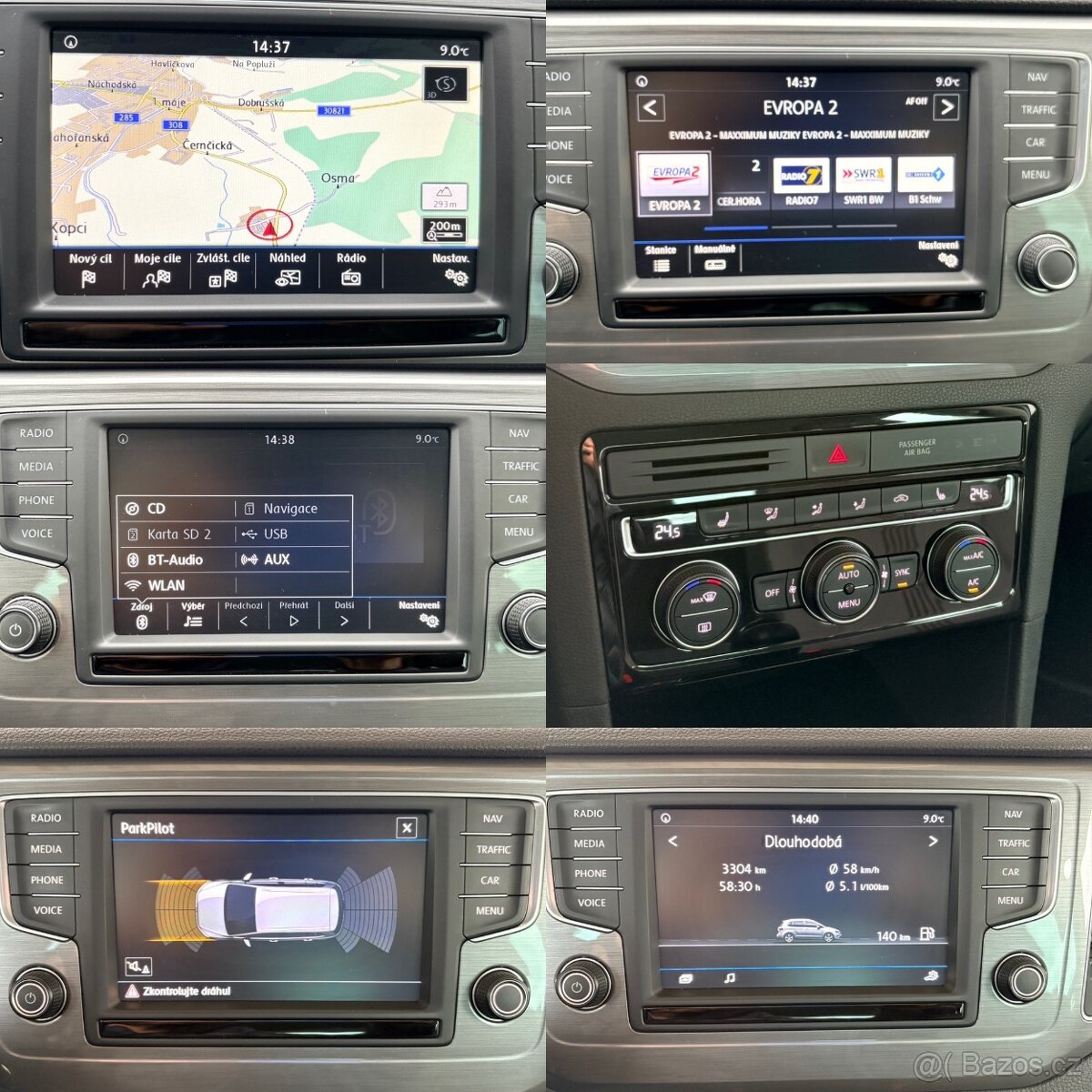 VW Golf Sportsvan ALLSTAR 2.0 TDi 110kw/150ps Navi Serviska - 13