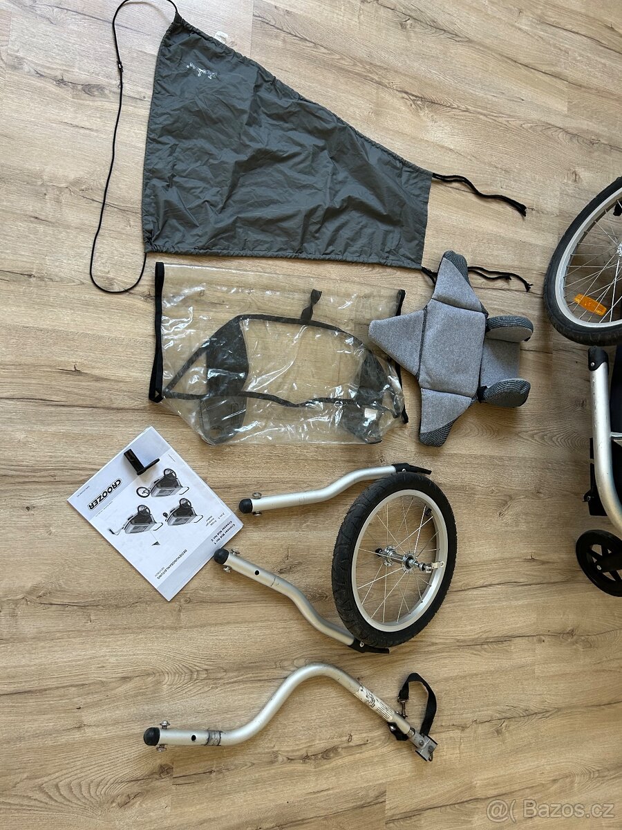 Vozík za kolo Croozer Kid for 1, 3v1, přívěs,kočárek,jogger - 13