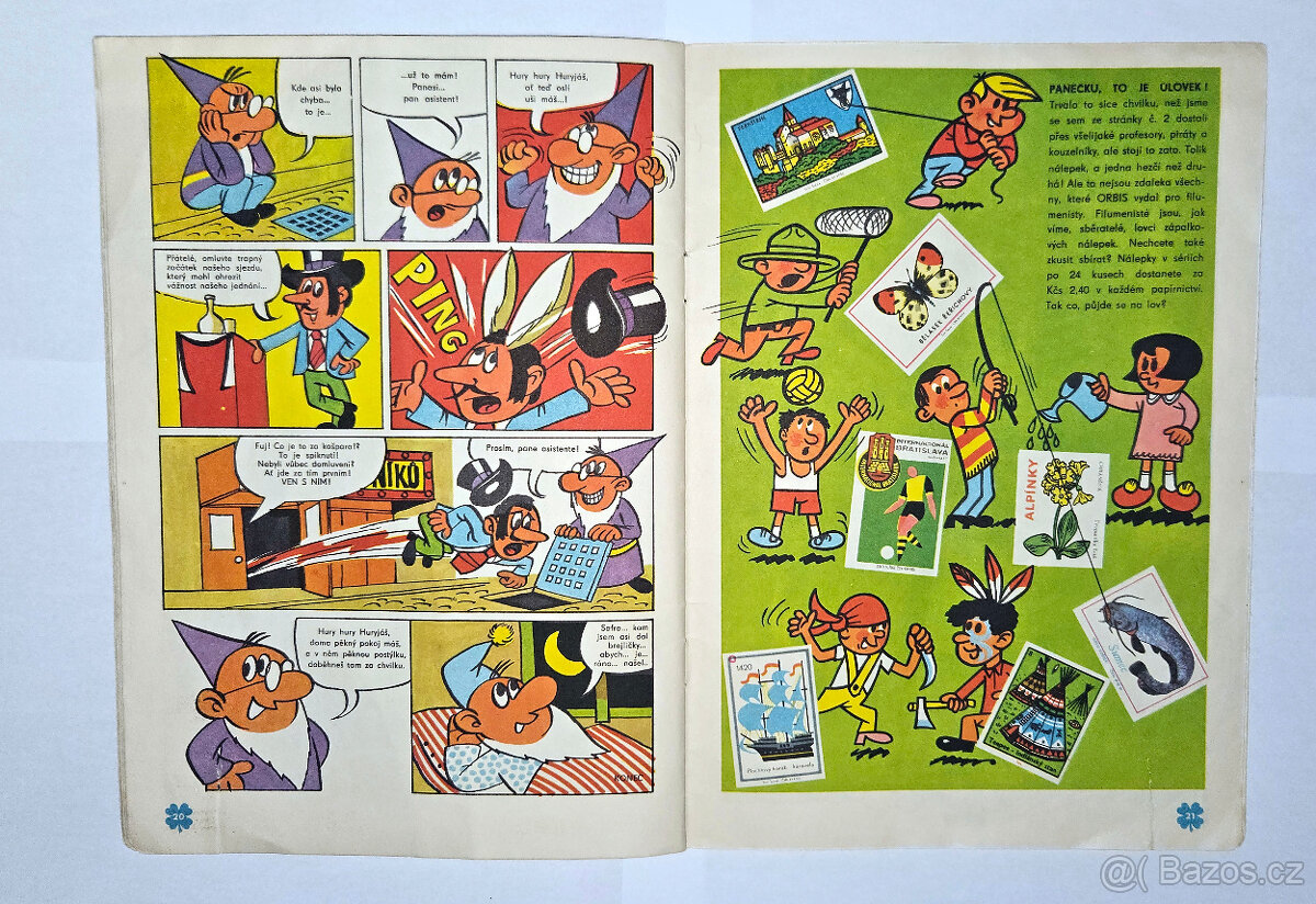 Čtyřlístek č.2 - Mezi piráty - Original 1969 - 13