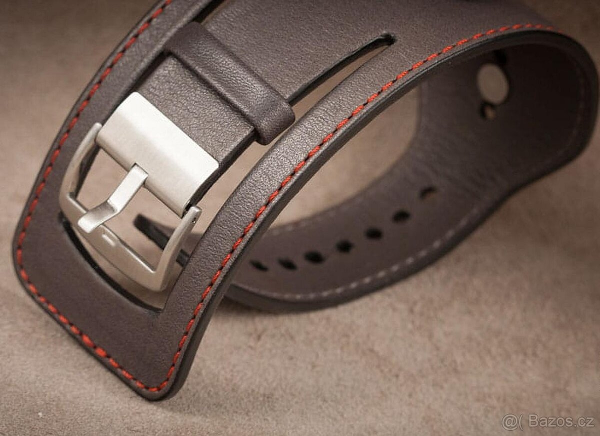 Kožený široký řemínek č.15 k hodinkám - 13