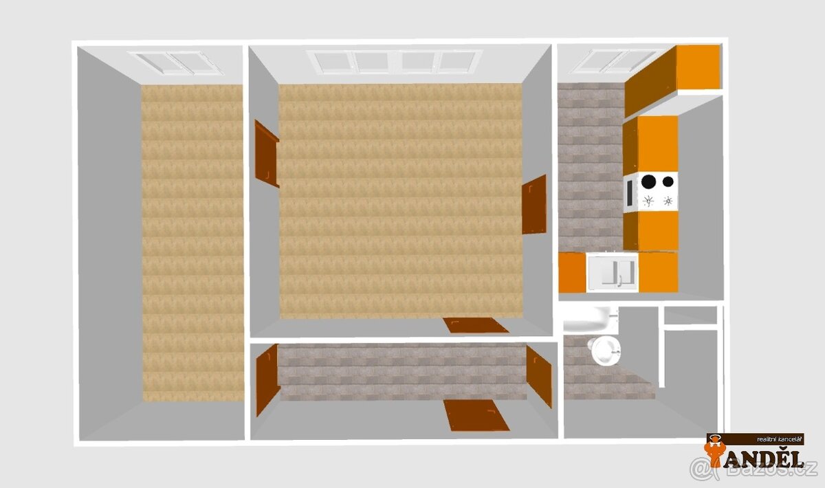 Prodej bytu 2+1, 44 m², Havířov Šumbark - 13