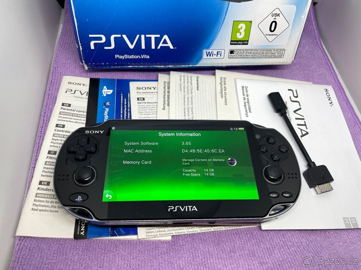 PS VITA PCH-1004 Oled 16 GB karta - 13