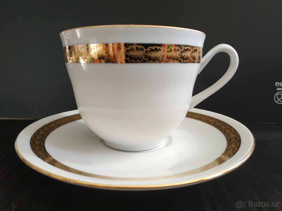 Luxusní čajová souprava z porcelánu,-PRODANO- - 13