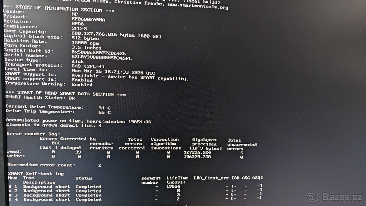Enterprise DELL/HP/Seagate 15k SAS 800GB 3.5" - 13