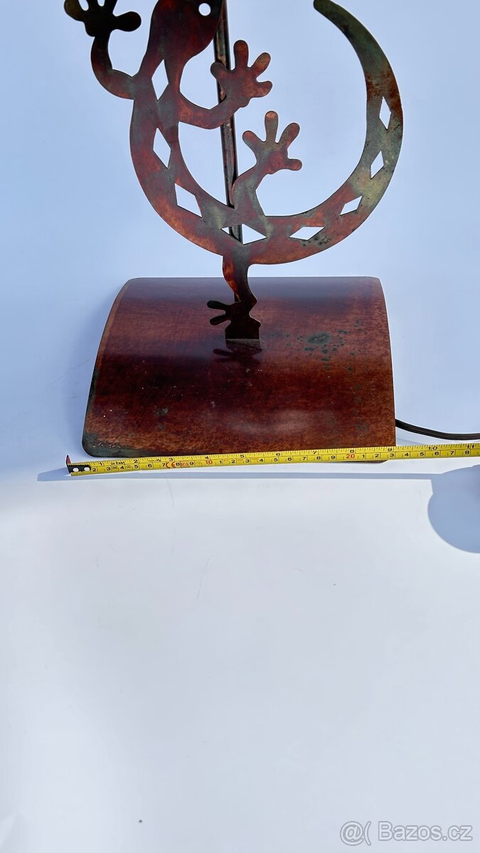 Svítidlo, stolní lampa, western,kovboj dekorace - 13