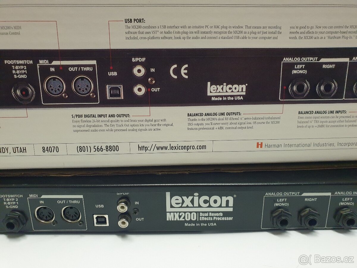 Lexicon MX200 Dual Effects Processor - Made in USA - 13